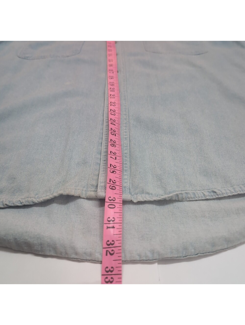 Insane Vintage 80s Cryk Chambray Shirt Mens L Long Sleeve Rasta Jammin Soccer - Picture 13 of 16